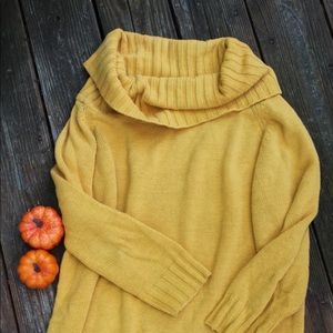 Vintage oversized cowl neck sweater